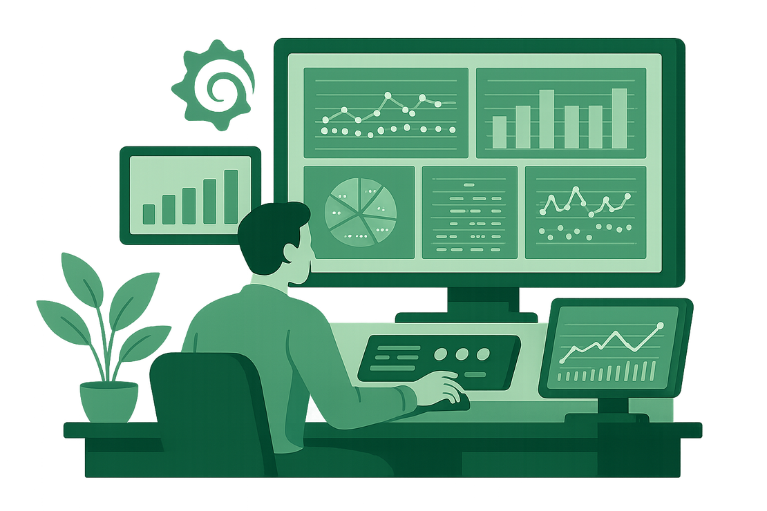 Grafana and TimescaleDB PostgreSQL. Observability of your IT systems or factory